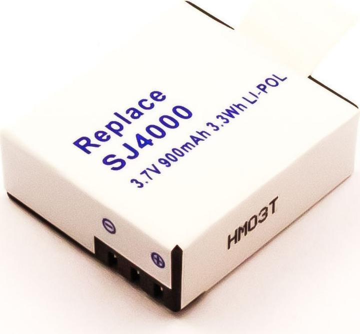 Actual product image AGI Battery compatible with ACME Actioncam VR02 - Battery - 900 mAh (Rechargeable battery)