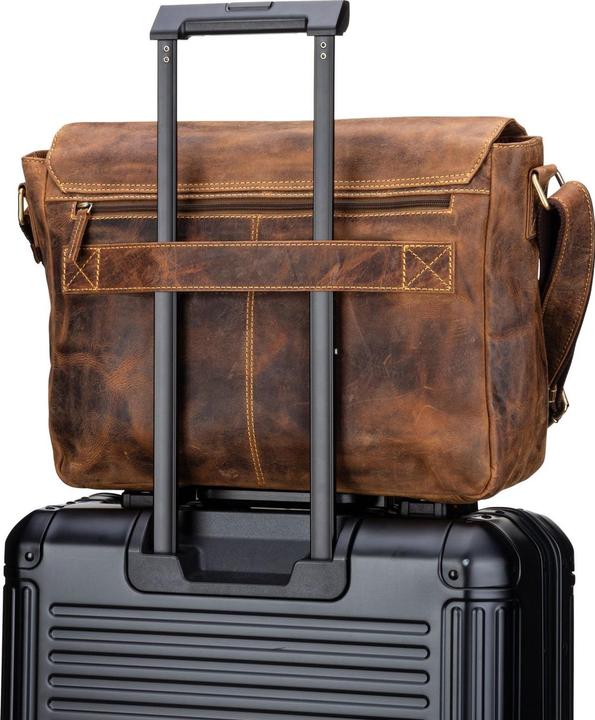 Actual product image Greenburry Laptop bag Vintage 1541 Revolver Bag XL