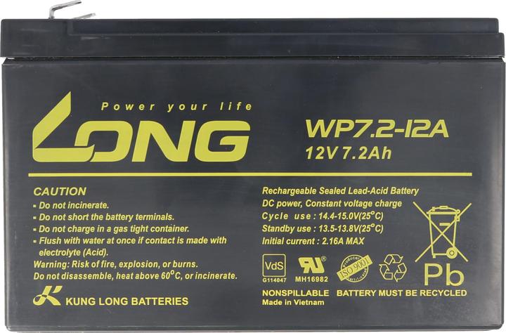 Immagine prodotto Kung Long Batteria WP7.2-12A (12 V, 7.20 Ah)