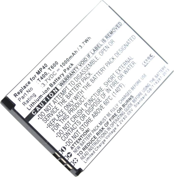 Actual product image AGI 36920 - Battery - Swissvoice - T600 - Black - White - Lithium-Ion (Li-Ion) - 1000