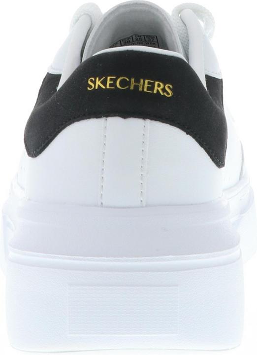 Produktbild Skechers 185060/WBK Cordova Classic-Best Behavior Damen Sneaker Plateau weiss/schwarz (40)