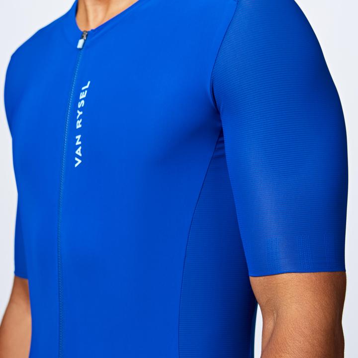 Actual product image Van rysel Radtrikot kurzarm Sommer Rennrad Racer 2 Unisex blau (L)