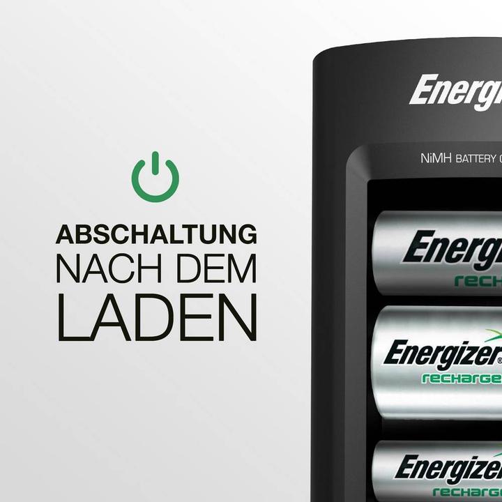 Produktbild Energizer Recharge Universal (1 Stk., D, AAA, AA, 9V Block, 2300 mAh, Ladegerät ohne Akku)