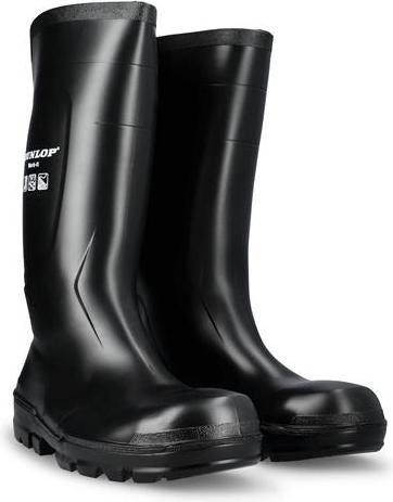 Actual product image Dunlop Work boots Work-it full safety, S5/SR/LO/LG, PVC, size 46, black (S5, 46)