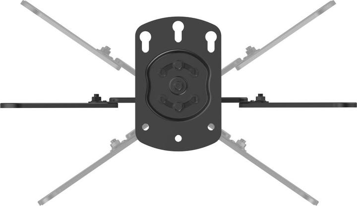Produktbild Hama TV-Deckenhalterung schwenkbar, höhenverstellbar, 400x400, 165 cm (65"), SW (Decke, 65", 40 kg)