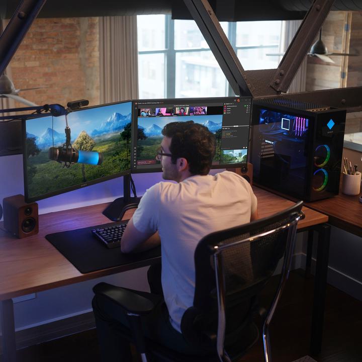 Image du produit HP OMEN 40L Desktop GT21-2027nc PC (Intel Core i5-14400F, 32 Go, 1000 Go, GeForce RTX 4070 Super)