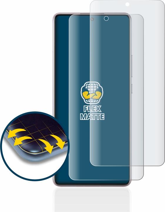Produktbild BROTECT Full-Cover Displayschutz Matt (2 Stück, Xiaomi Redmi Note 12 Pro 5G)