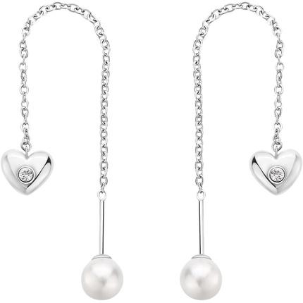 Actual product image Brosway - Romantic Shell Chakra Pearl Chain Earrings BHKE186