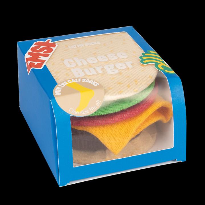 Actual product image Eat My Socks Cheeseburger (Single pack, One size)