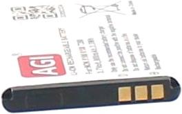 Actual product image AGI 27635 - Battery/Battery - Olympia - Black - Lithium-Ion (Li-Ion) - 700 mAh - 700
