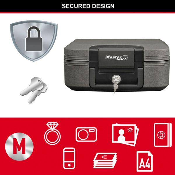Image du produit Master Lock Boîte de protection contre les incendies LCHW20101 (7.84 l)