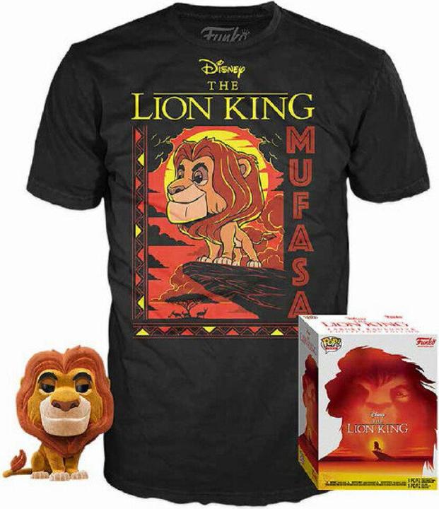 Produktbild Funko Pop! Disney The Lion King Mufasa + T-shirt (XL) PTF