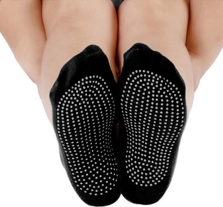 Produktbild JTI Anti-Rutsch-Yoga-Socken - Schwarz (35 - 39)
