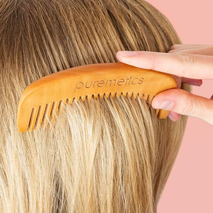 Actual product image Puremetics Cherry wood comb
