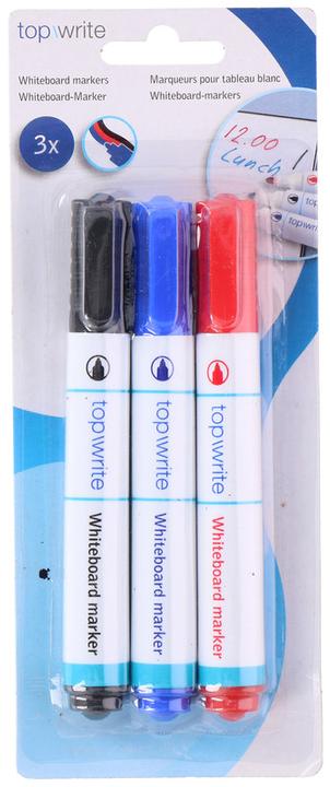 Immagine prodotto Topwrite Marchio per lavagna bianca (Multicolore, 1.50 mm, 3 x)