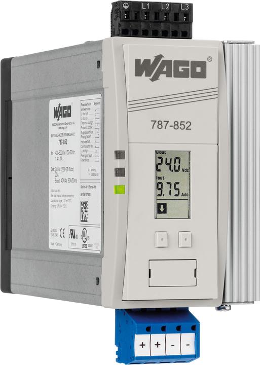Actual product image Wago 787-852 - 480 W - 340 - 550 V - 50 - 60 Hz - 1.1 A - Passive - 13 ms