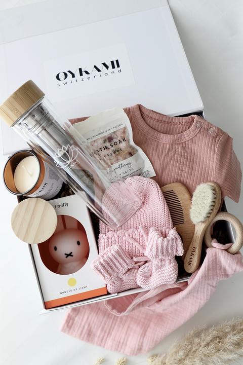 Produktbild Oykami Mama & Baby Geschenkbox Rosa "Lugano" Miffy - Teeflasche