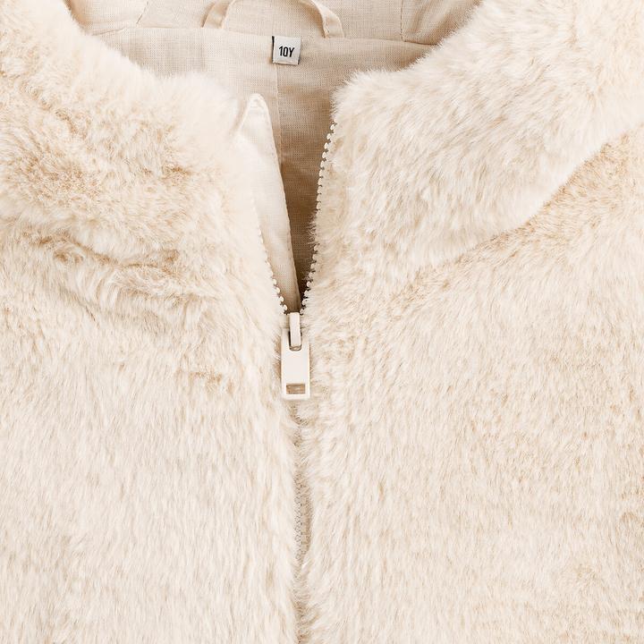 Immagine prodotto La Redoute Collections Giacca in pile Teddy con cappuccio (M)