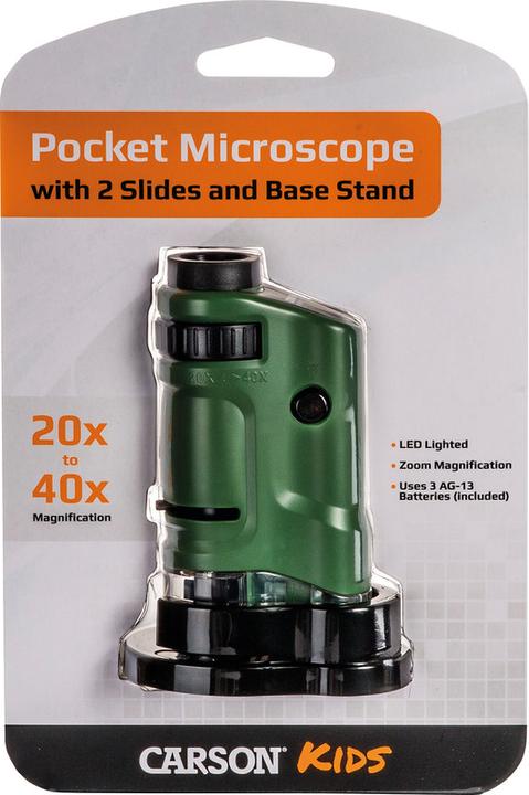 Actual product image Carson Kids Microscope avec LED MicroBrite