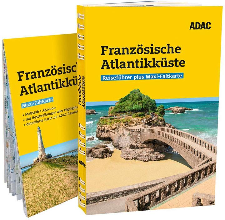 Adac Reiseführer plus Französische Atlantikküste (German, Jonah's feathers, 2024)