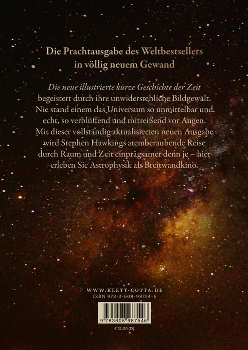 Immagine prodotto Die neue illustrierte kurze Geschichte der Zeit (Tedesco, Stephen Hawking., Hainer Kober, 2023)