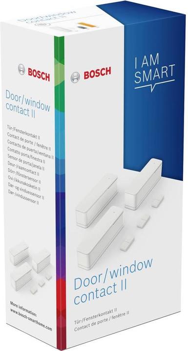 Produktbild Bosch Smart Home Tür-/Fensterkontakt II, weiss, 3er Paket