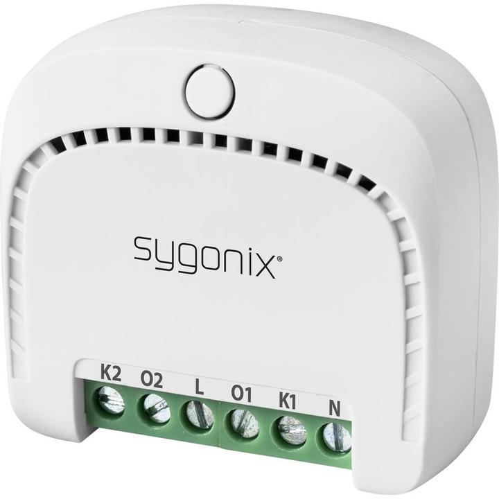 Image du produit Sygonix Commutateur de relais avec Wi-Fi intégré, 10 A, 2 canaux (Actionneur de commutation)