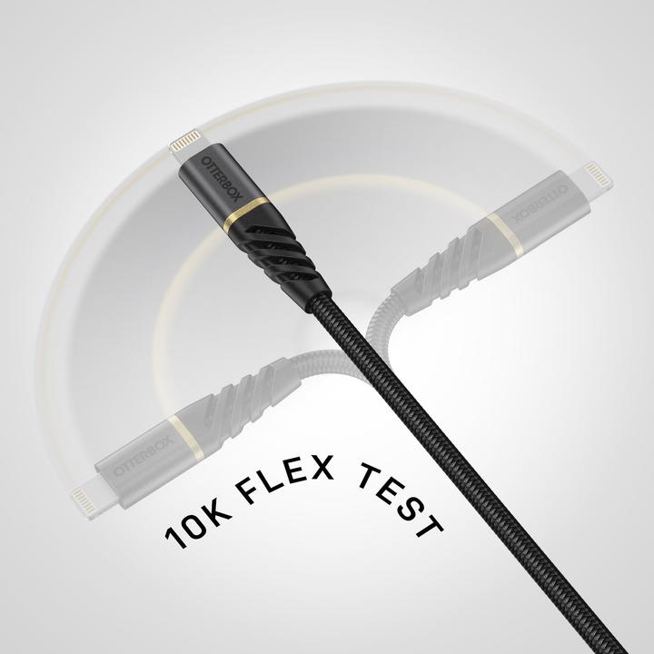 Actual product image OtterBox USB-A - USB-C Cable (3 m, USB 2.0)
