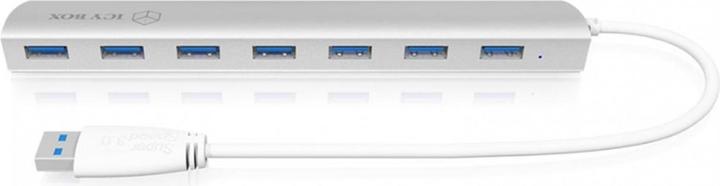 Produktbild Icy Box Ib-Ac6701 (USB-A, 7 Ports)
