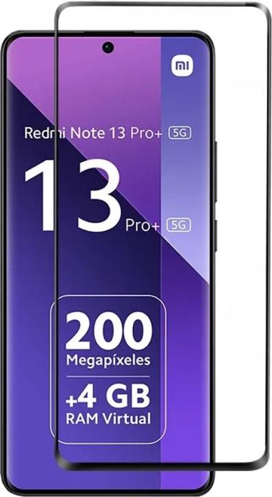 Screenguard Xiaomi Redmi Note 13 Pro+ 5G Full Screen Panzerglas Schutzfolie 2.5D 9H (1 Stück, Xiaomi Redmi Note 13 Pro+)