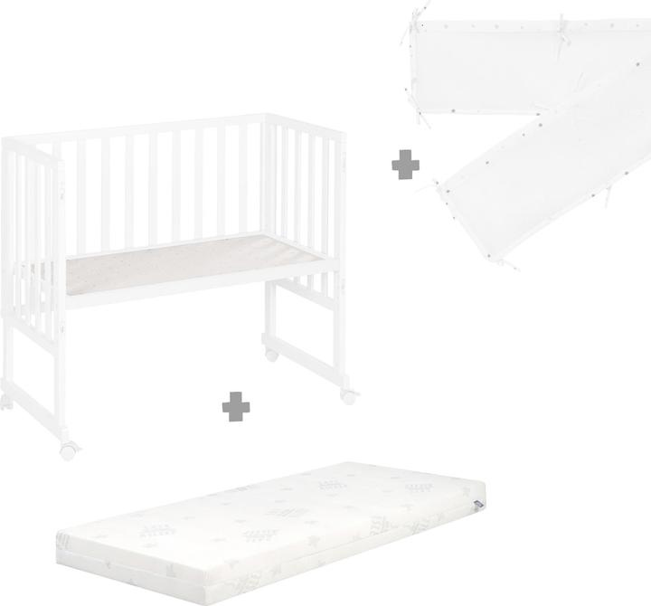 Immagine prodotto Roba Piumone e culla 3in1 con barriera stellare Grigio Magico