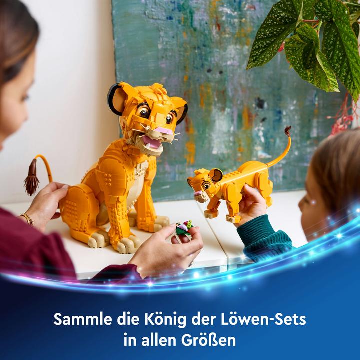 Produktbild LEGO Simba, das Löwenjunge des Königs (43243, LEGO Disney)