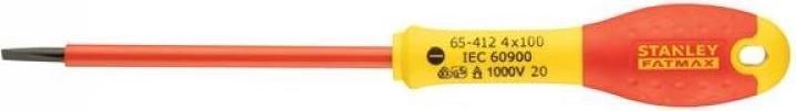 Image du produit Stanley Tournevis plat pour électricien FatMax 4x100mm (65-412) (Escale)