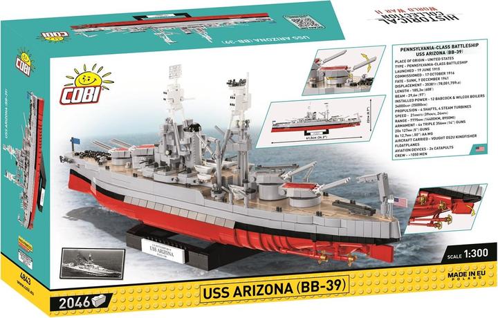 Immagine prodotto Cobi USS Arizona (BB-39)