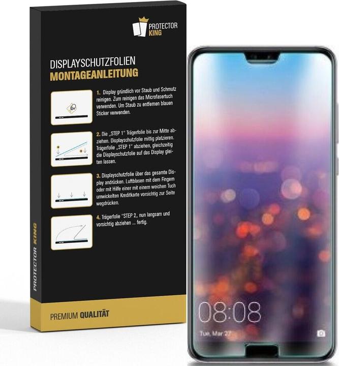 Produktbild Protectorking 6x Premium Displayschutzfolie 3D KLAR (6 Stück, Honor 10)