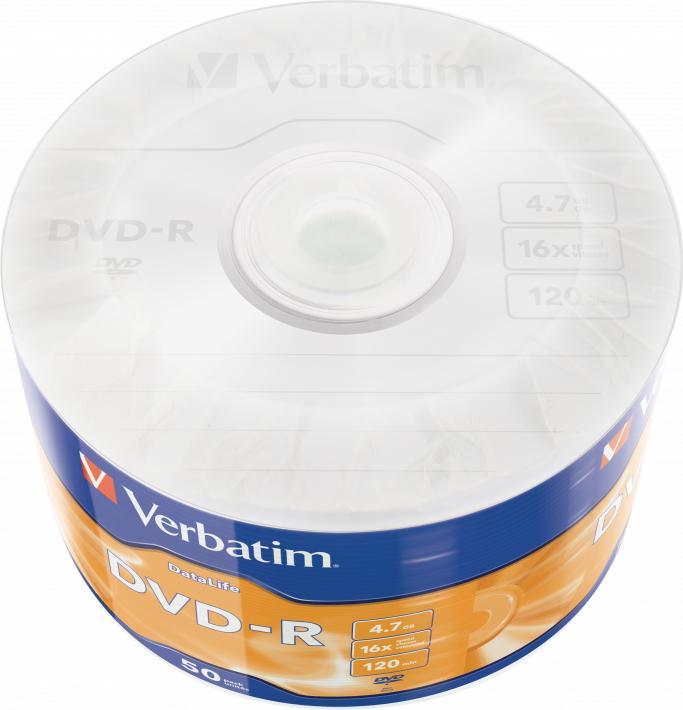 Actual product image Verbatim DataLife 50 x DVD-R (50 x)
