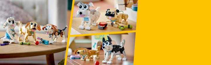 Image du produit LEGO 31137 Chiens adorables (31137, LEGO Creator 3-in-1)