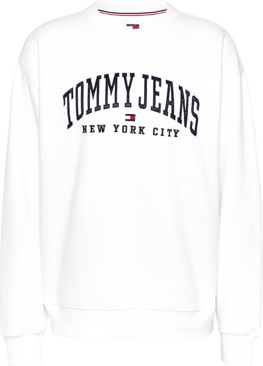 Produktbild Tommy Hilfiger Varsity Relaxed Fit Crewneck Dames - Wit - Maat L (L)