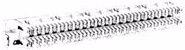 Produktbild TE Connectivity ADC LSA-PLUS Connection Strip 1/20 - Verteiler-Anschlussmodul