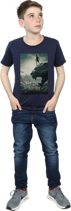 Produktbild Black Panther Poster TShirt Jungen (152, 158)