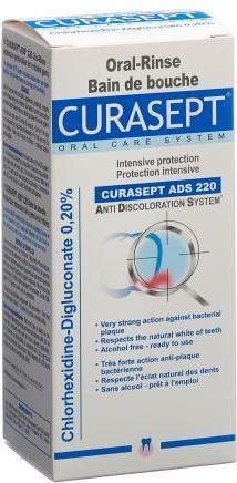 Actual product image Curasept ADS 220 Mouthwash 0.2 % (200 ml, Mouthwash)