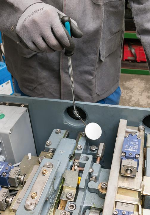Actual product image HAZET Telescopic inspection mirror set 1977-2/4 ∙ 740 mm