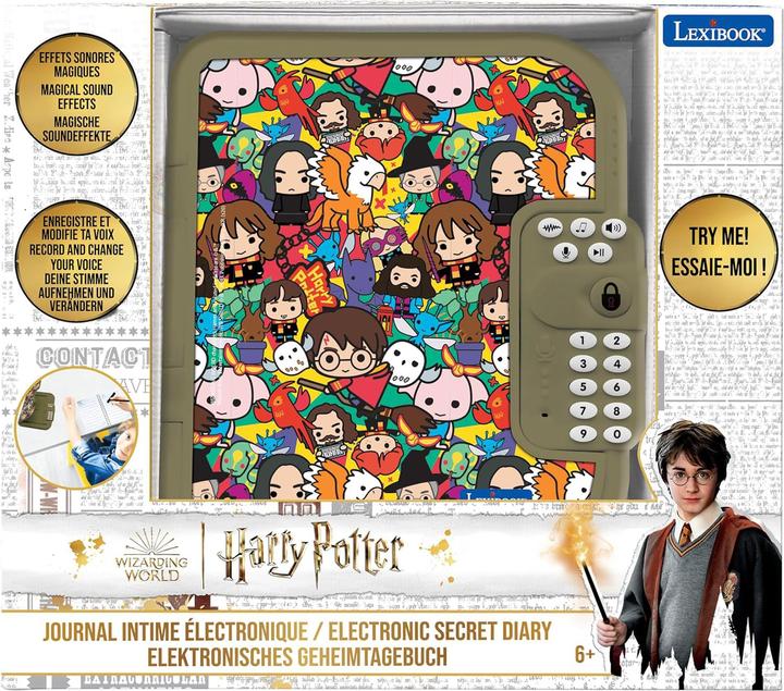 Produktbild Lexibook Harry Potter Geheimtagebuch mit Notizbuch (Multilingual)