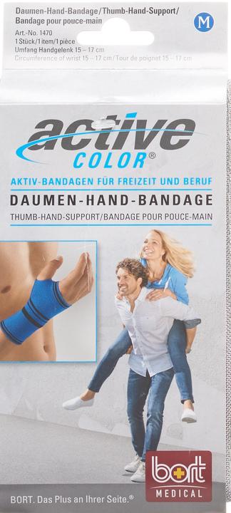 Actual product image Bort Medical Thumb hand bandage L blue (L)