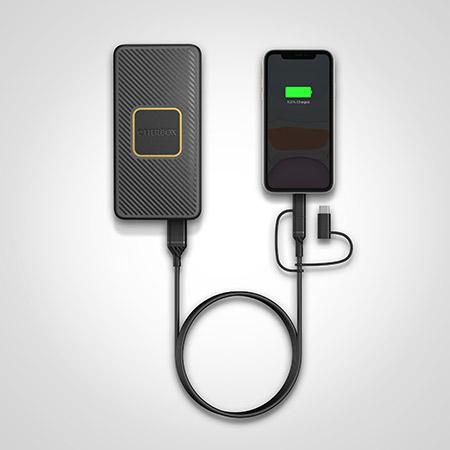 Image du produit OtterBox Câble 3 en 1 USBA-Micro/Lightning/USB-C (1 m, USB 2.0)