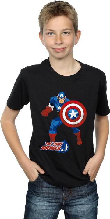 Image du produit Captain America Boys The First Avenger T-shirt (152, 158)