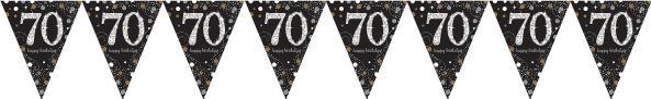 Image du produit Amscan Guirlande 70 Ans "Joyeux Anniversaire