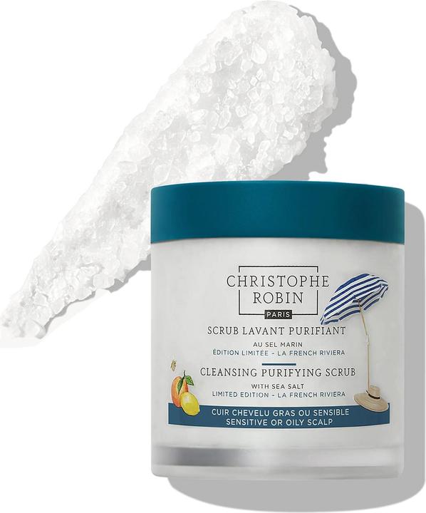 Actual product image Christophe Robin Scrub Lavant Purifiant au Sel Marin Édition Limitée - La French Riviera (250 ml)