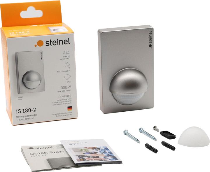 Produktbild Steinel Infrarot Bewegungsmelder IS 180-2 (12 m)