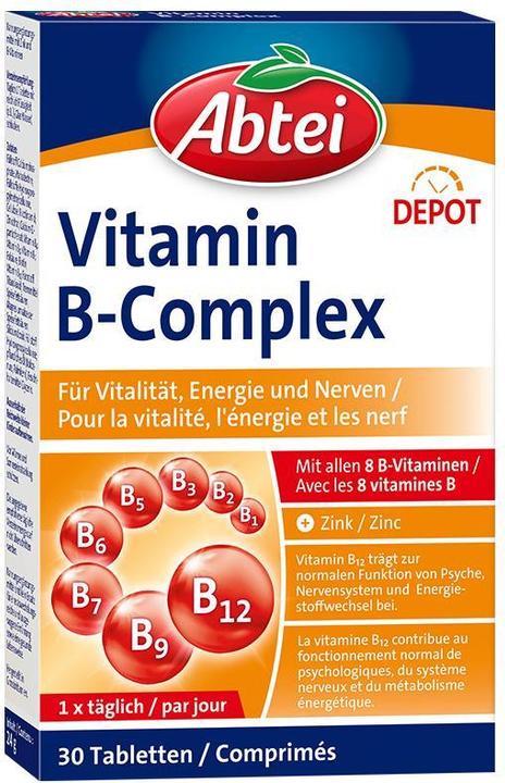 Abtei Vitamin B-Complex Tabl (30 Stück, Tabletten, 500 g)